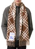 Check Cashmere Scarf, , hi-res