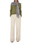 Wide EKD Wool Scarf, , hi-res