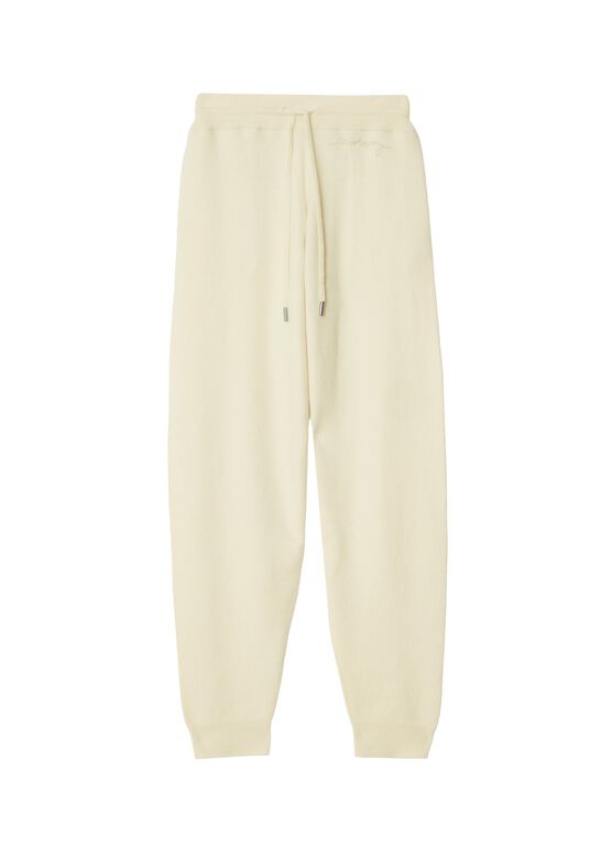 Wool Cashmere Blend Jogging Pants, , hi-res