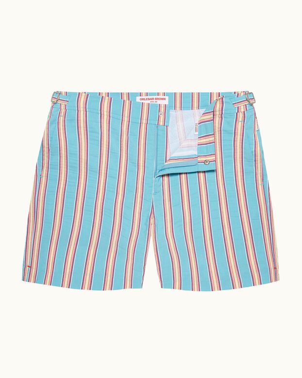 Bulldog Deckchair Stripe Blue Multi, , hi-res