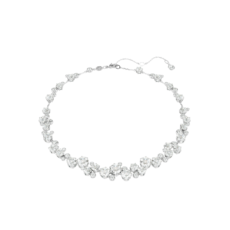 Constella Round Crystal Rhodium Plated, , hi-res