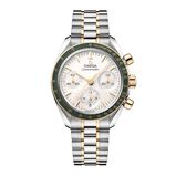 Speedmaster 38mm Mens Silver Dial Moonshine Gold on Steel Watch, , hi-res