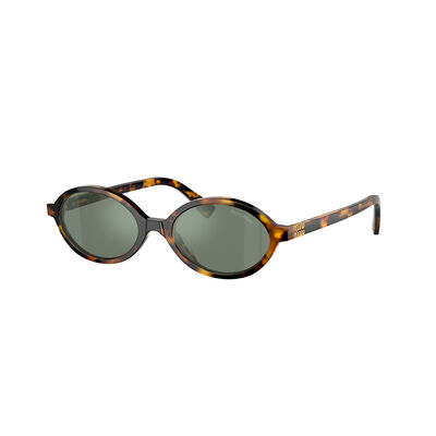 Regard Sunglasses 0MU 04ZS - VAU04M Green Mirror Internal Silver,