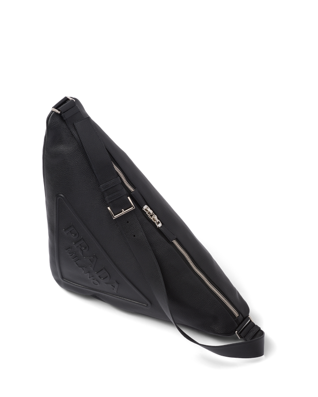 Large leather Prada Triangle bag, , hi-res
