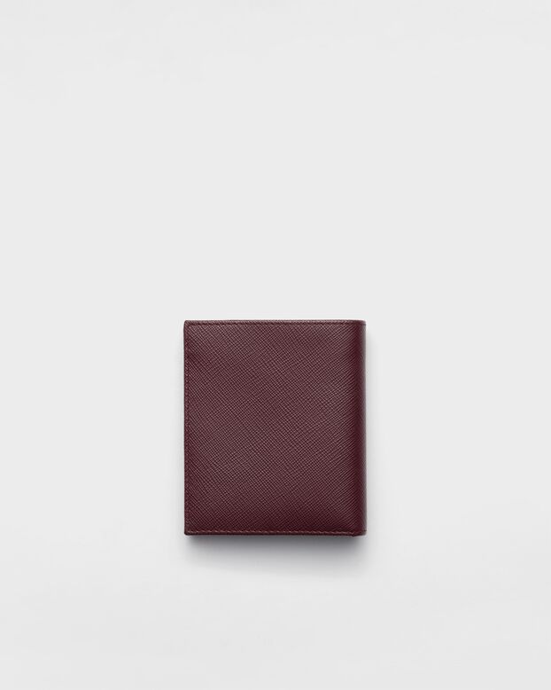Saffiano leather wallet, , hi-res
