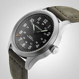 Khaki Field Titanium Auto 38mm Mens Watch Black, , hi-res