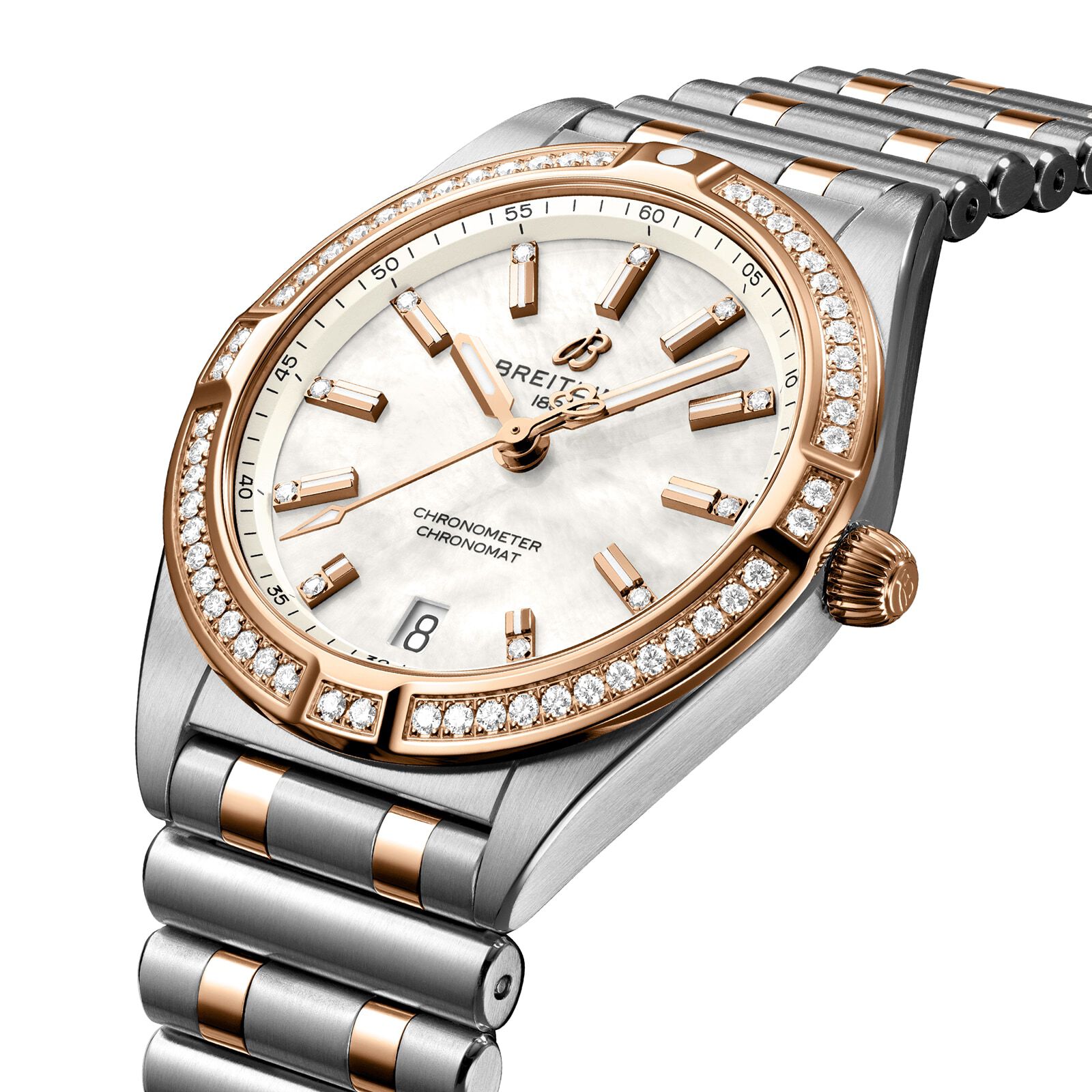 Chronomat gold best sale