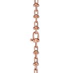 Tiffany City HardWear micro link bracelet in 18k rose gold, medium, , hi-res