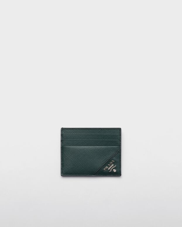 Saffiano Leather Card Holder, , hi-res