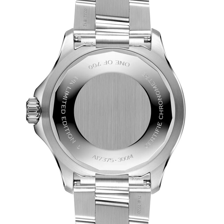 Superocean 42mm UK Limited Edition Mens Watch Black Dial Stainless Steel Bracelet, , hi-res