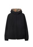 Reversible Check Hooded Jacket, , hi-res