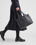 Large leather tote, , hi-res