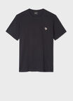PS Paul Smith Navy Cotton Zebra Logo T-Shirt Blue
