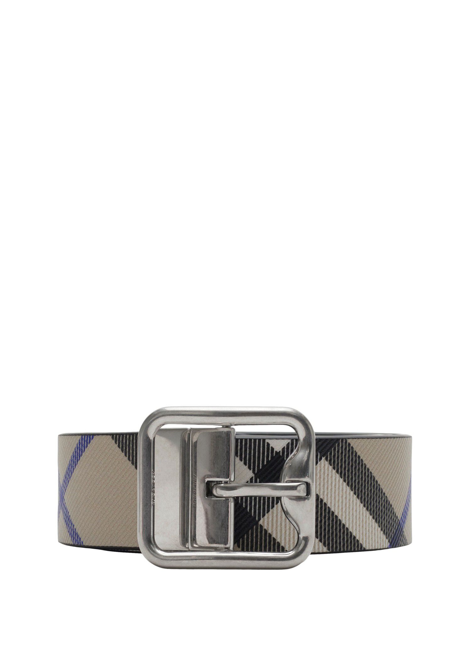 Burberry Reversible Check B Buckle Belt Belts Heathrow Reserve