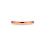 Elsa Peretti® stacking band ring in 18k rose gold. - Size 4