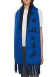 Reversible Logo Alpaca Wool Blend Scarf, , hi-res