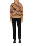 Check Wool Mohair Blend Sweater, , hi-res