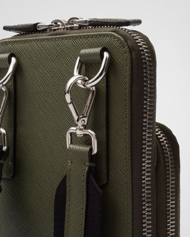 Saffiano leather smartphone case, , hi-res