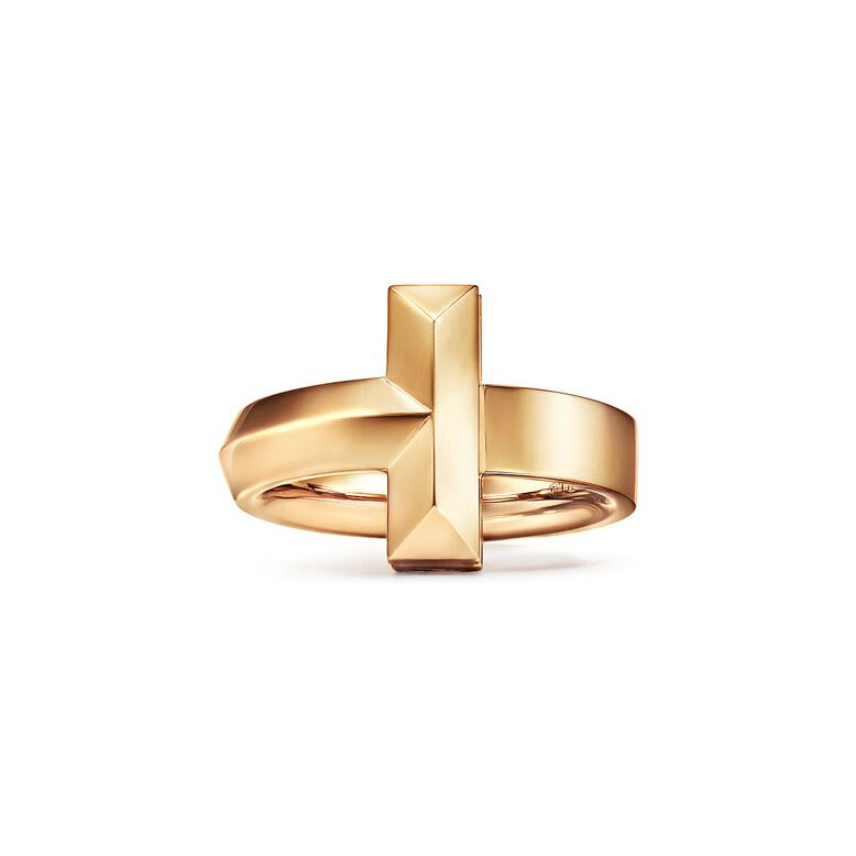 Tiffany T T1 Ring in Yellow Gold - Size 6, , hi-res