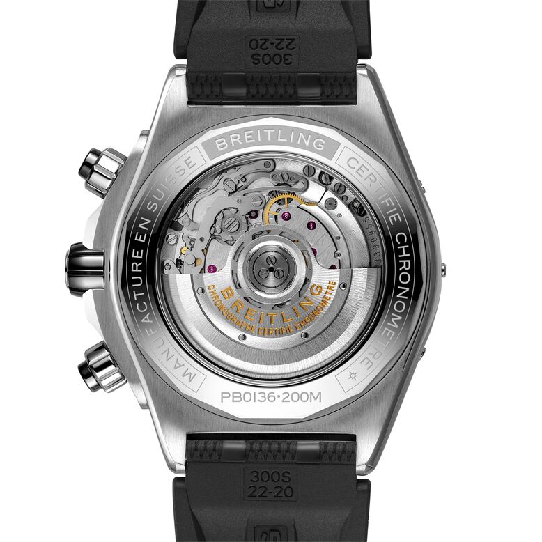 Super Chronomat B01 44 Stainless Steel &amp; Platinum - Ice Blue Watch, , hi-res