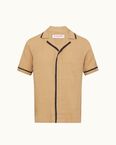Maitan 2-Tone Binding Biscuit/Damson/Night Iris