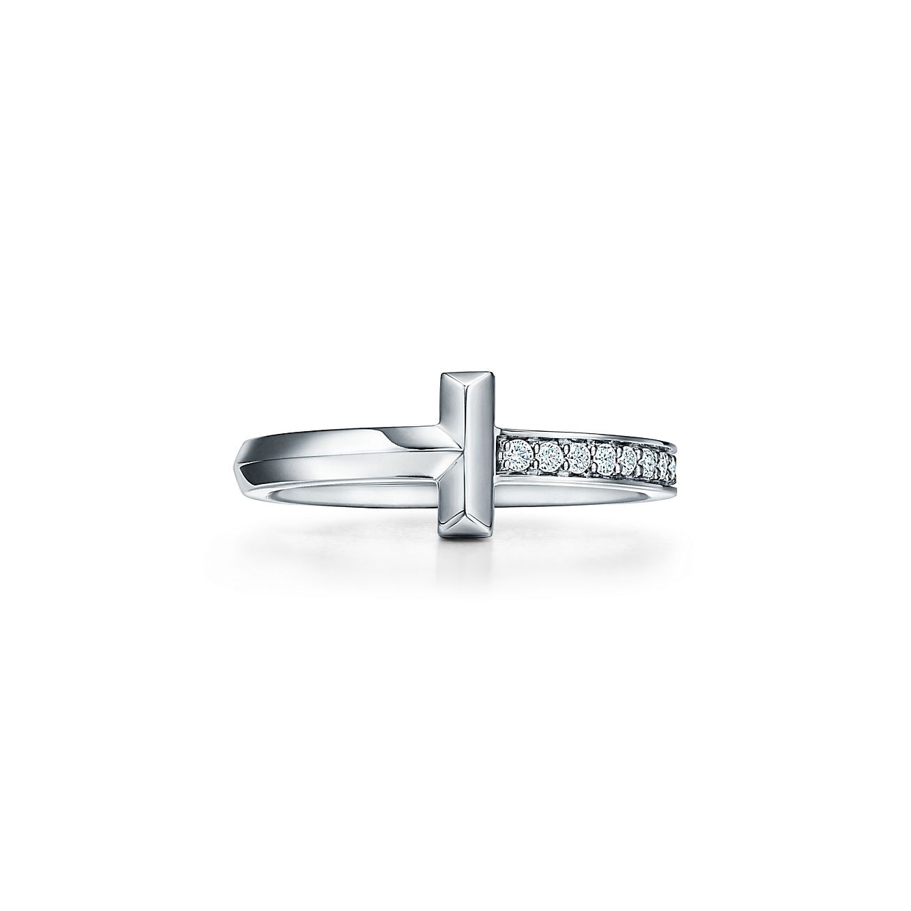 Tiffany t silver ring online