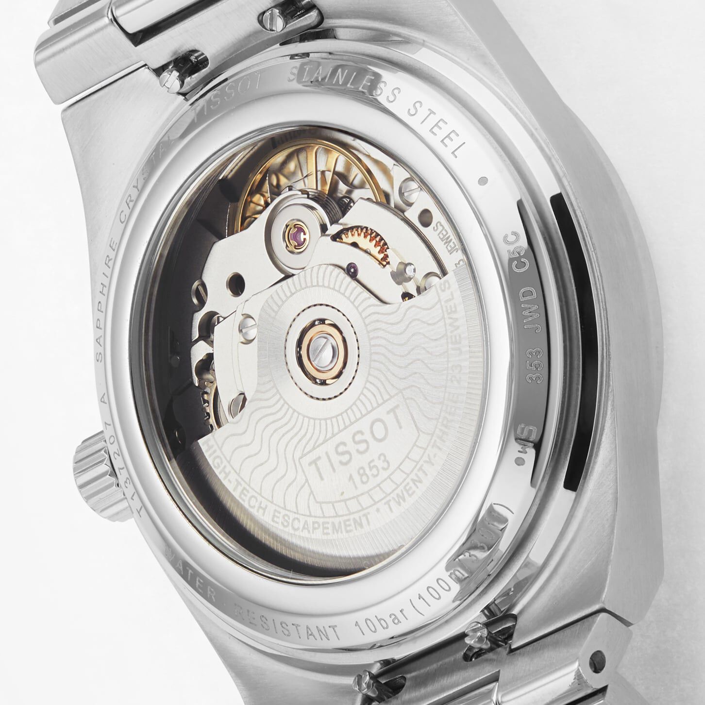 Tissot PRX Powermatic 80 35mm Unisex Watch White Fine Watches