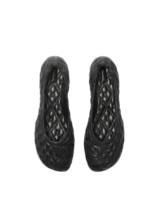 Leather Sadler Ballerinas, , hi-res