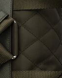 Medium quilted Re-Nylon backpack with Saffiano leather trim, , hi-res