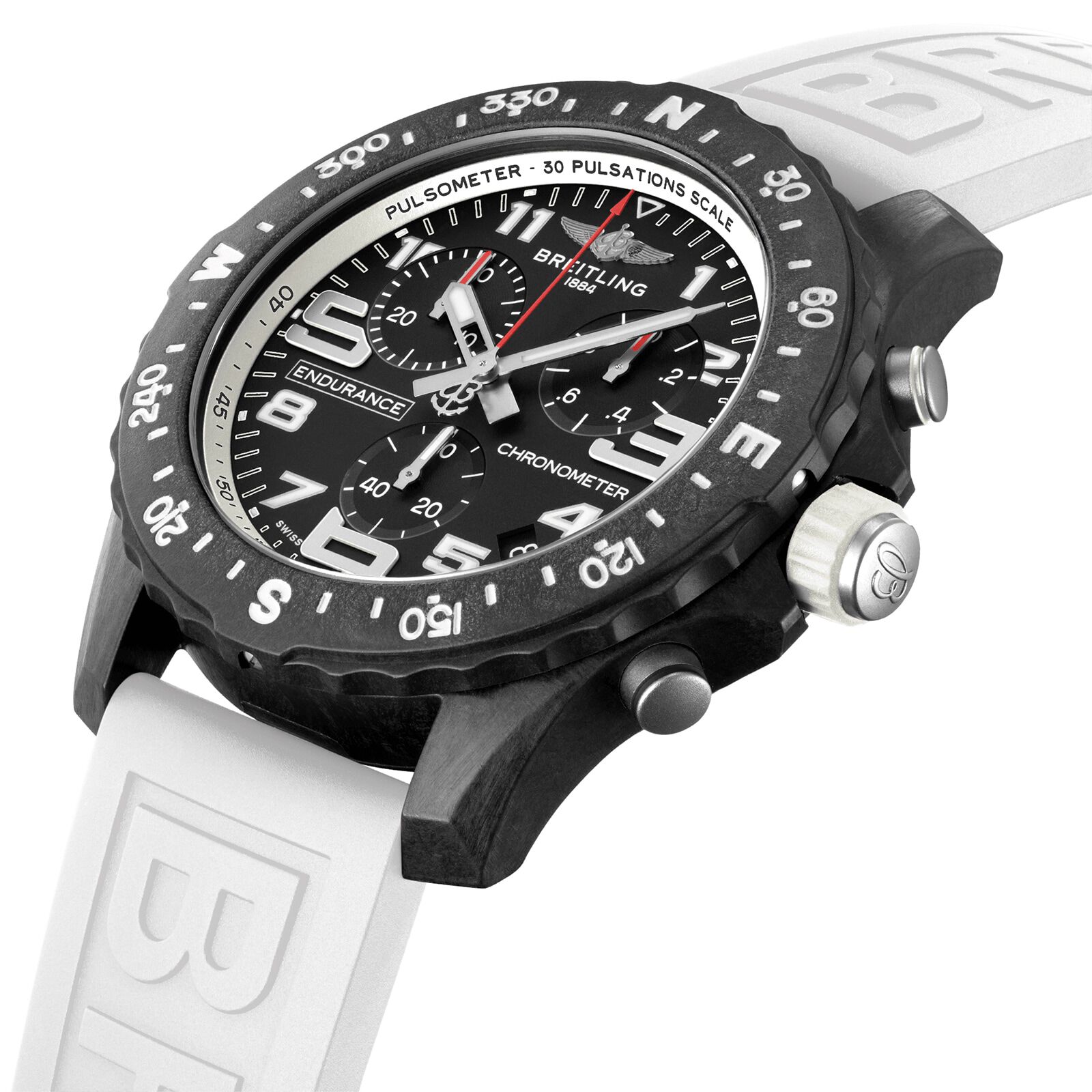 Breitling Endurance Pro 44 White Watch Fine Watches Heathrow Reserve Collect