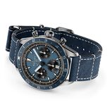 Multichron Pilot Chronograph Automatic 42mm Unisex Watch Blue Dial Fabric, , hi-res