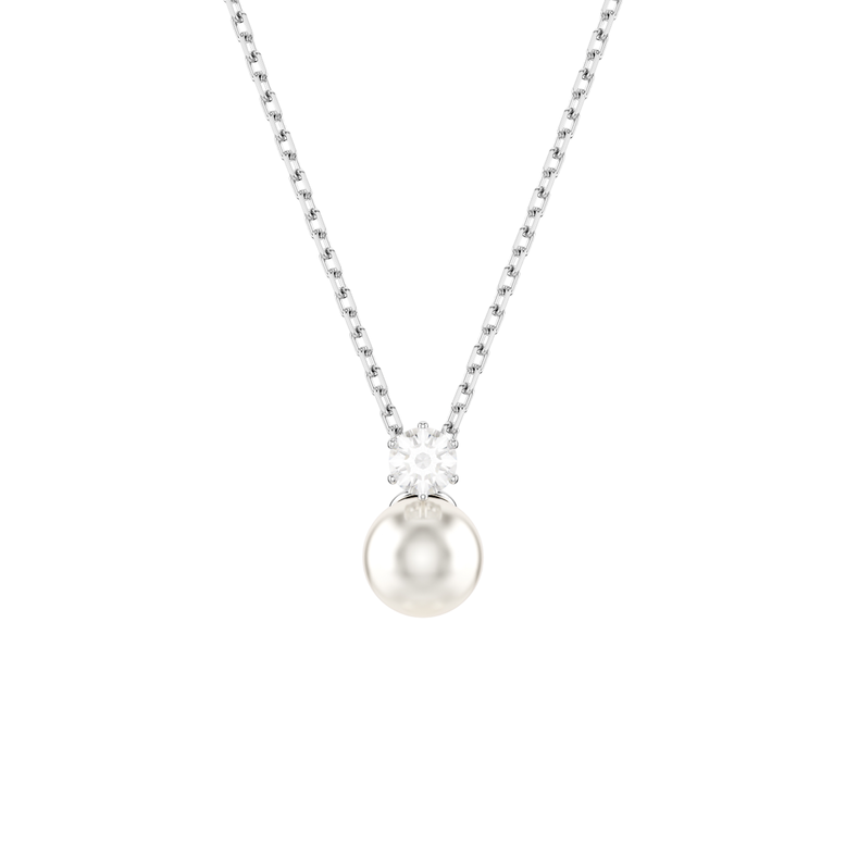Matrix Pendant - White Rhodium, , hi-res