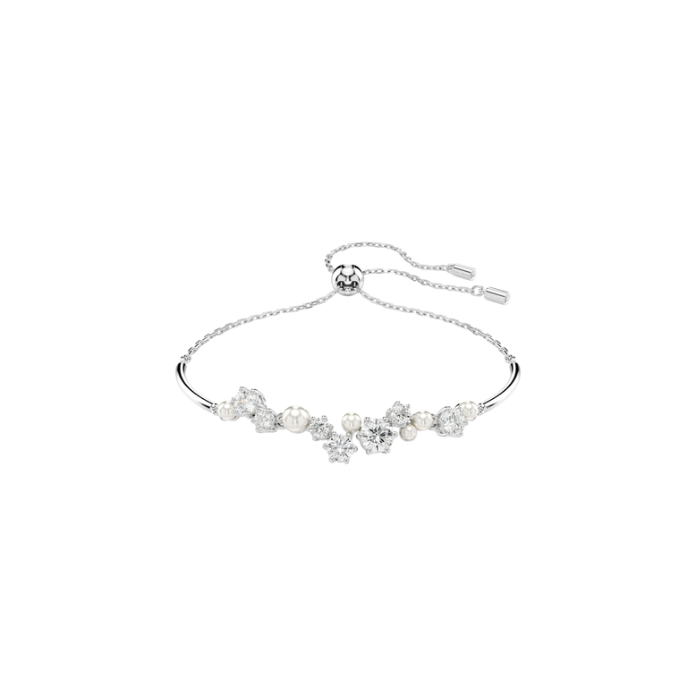 Constella Bracelet Soft White Rhodium, , hi-res