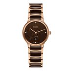Centrix Diamonds 30.5mm Ladies Watch Brown