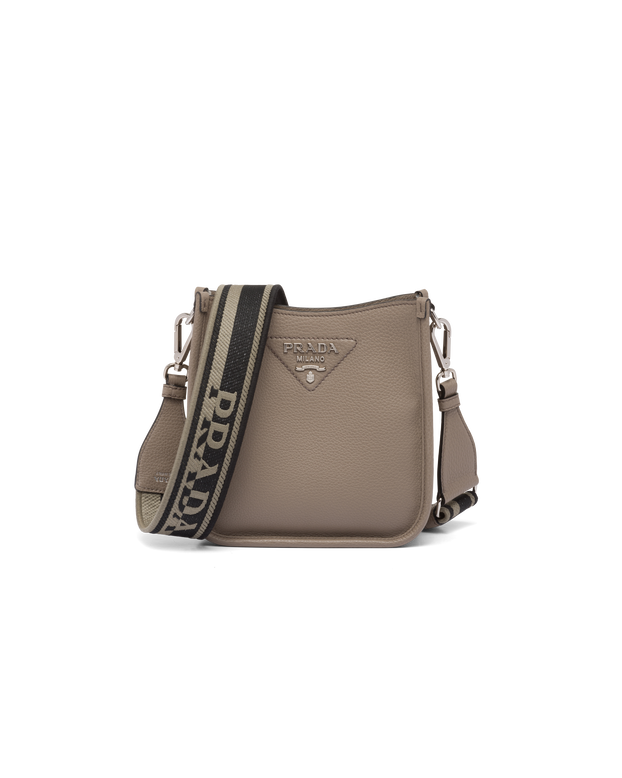 Leather mini shoulder bag, , hi-res