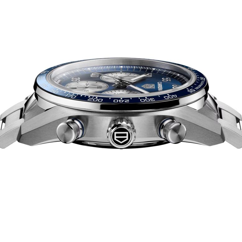 Carrera Chronograph Sport Automatic 42mm Mens Watch Blue, , hi-res