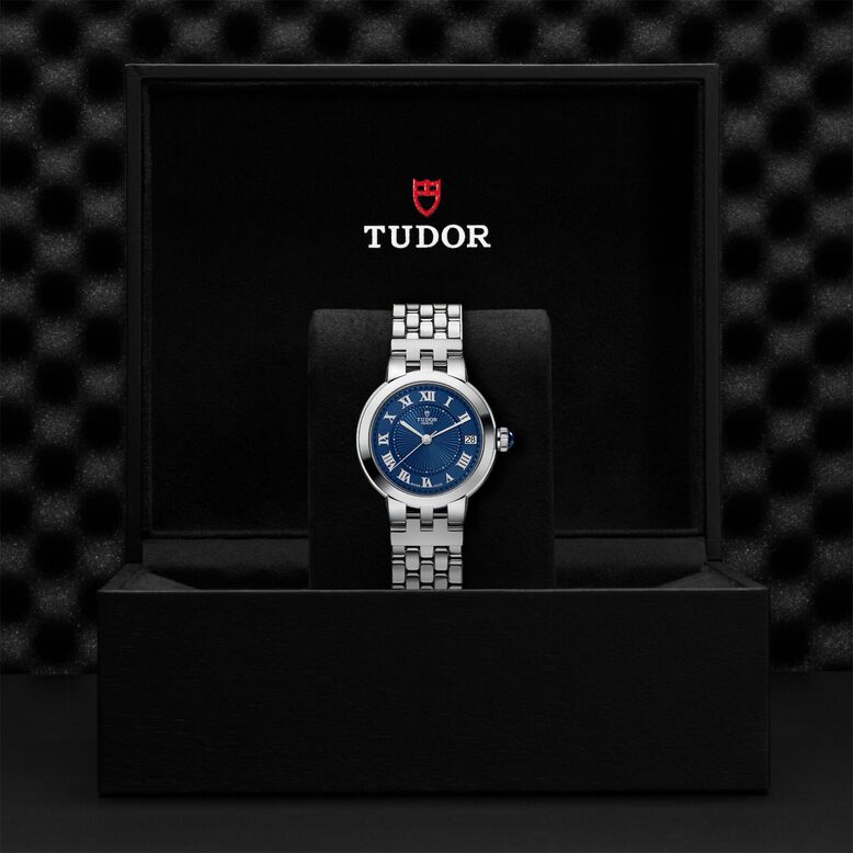 Clair de Rose 34mm steel case blue dial, , hi-res