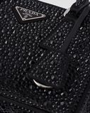 Prada Galleria satin mini-bag with crystals, , hi-res