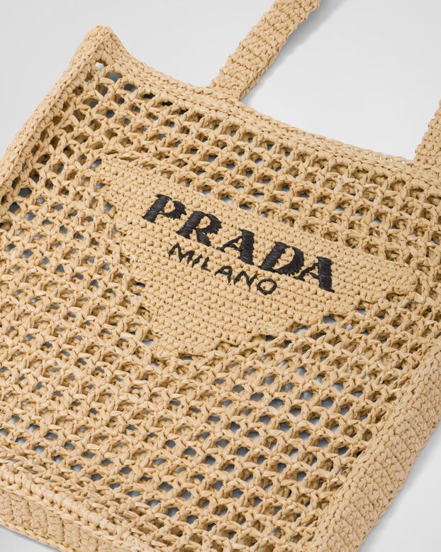 Crochet tote bag, , hi-res