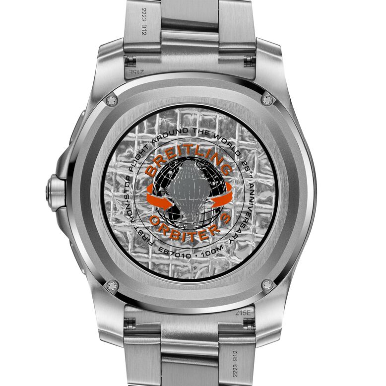 Aerospace B70 Orbiter 25th Anniversary 43mm Mens Watch Orange Titanium, , hi-res