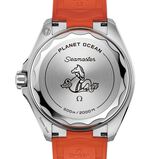 Seamaster Planet Ocean 600M 42mm Mens Watch Orange Rubber Strap, , hi-res