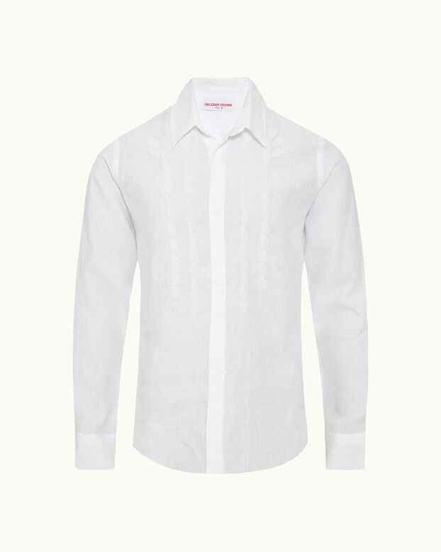 Giles Applique White, , hi-res