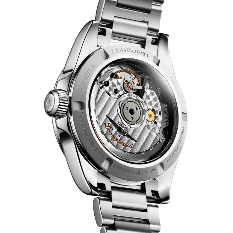Conquest 34mm Ladies Watch Silver, , hi-res