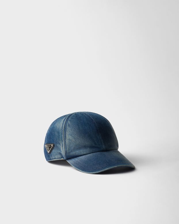Denim baseball cap, , hi-res