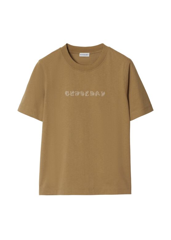 Paisley Logo Cotton T-shirt, , hi-res