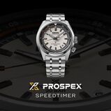 Prospex Speedtimer 6R 'Compact Countdown' 39.5mm Mens Watch Grey-White Dial, , hi-res