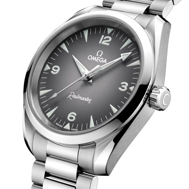 Seamaster Railmaster 38mm Mens Watch Grey, , hi-res