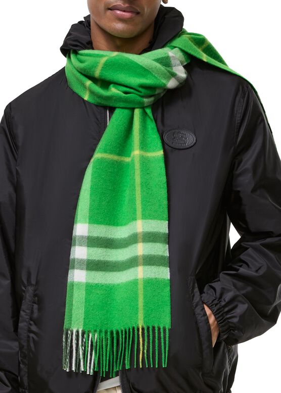 Check Cashmere Scarf, , hi-res