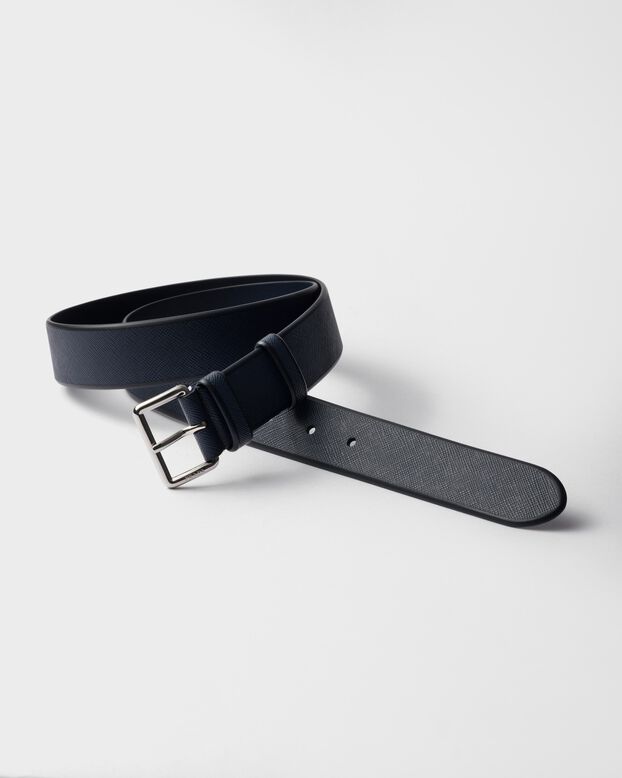Saffiano belt, , hi-res