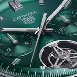 Carrera Chronograph Tourbillon 42mm Mens Watch Green, , hi-res